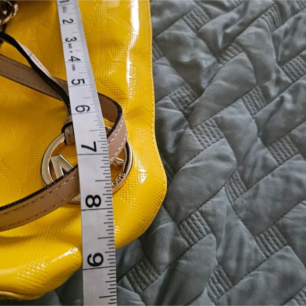 Mustard Yellow Michael Kors Women's Tote Bag
